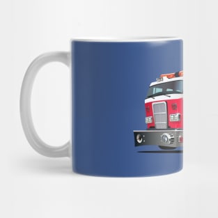 Cartoon firetruck Mug